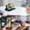  Samsung Galaxy A27 Fodral Mandala Läder Blå