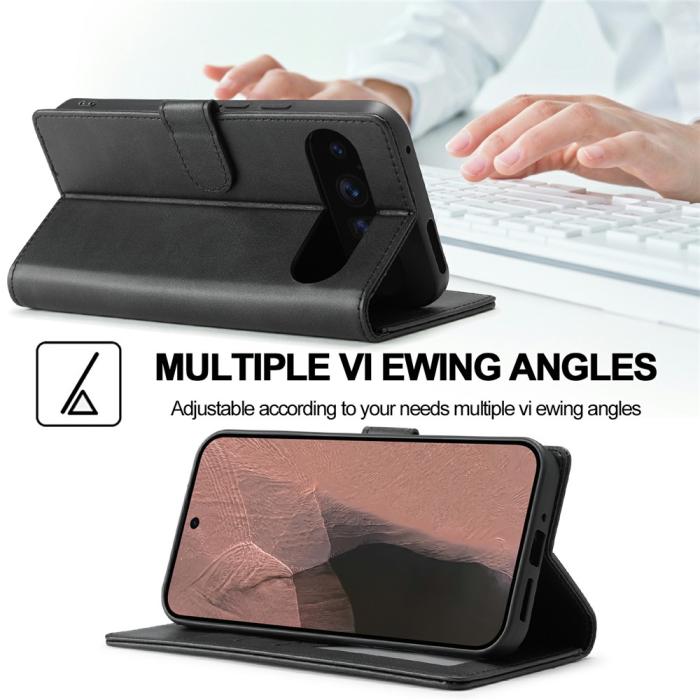 Bild 5, LC.IMEEKE LC.IMEEKE Google Pixel 11/11 Pro Fodral Läder Svart