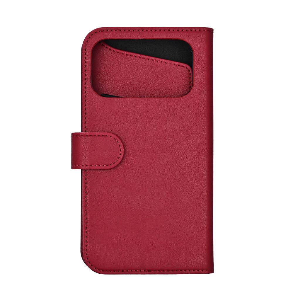 Gear Gear iPhone 17 Pro Max Fodral MagSafe Läder Deep Red