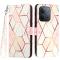  Xiaomi Redmi 15C Fodral Med Tryck Rosa Marmor