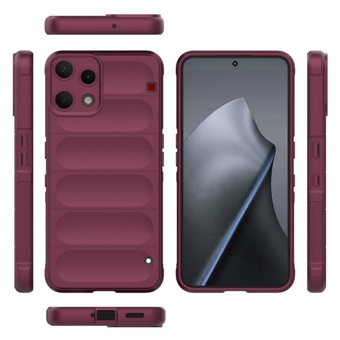 Bild 6,  Nothing Phone 3a Lite Skal Magic Shield Vinröd