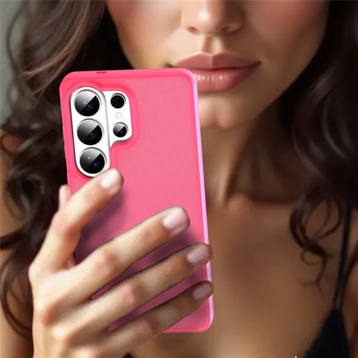 Bild 6,  Samsung Galaxy S26 Ultra Skal Skin Touch Matt Rosa