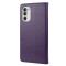  Motorola Moto G52/G82 Fodral Blommigt Tryck Mörk Lila