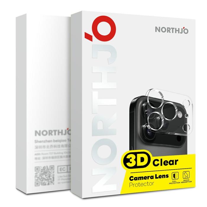 Bild 5, NORTHJO NORTHJO Samsung Galaxy Z Fold 8 2-PACK Linsskydd Härdat Glas