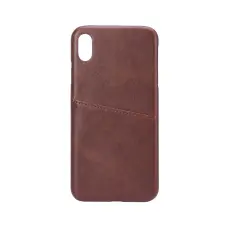 Onsala ONSALA iPhone XS Max Skal Kortfack Brun