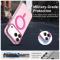  iPhone 17 Pro Max Skal MagSafe Hybrid Rosa