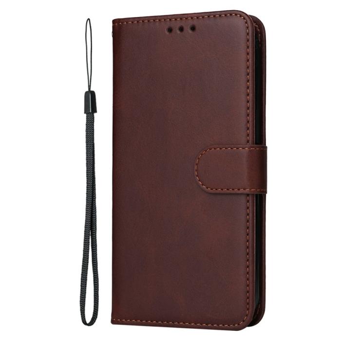 Bild 6,  Xiaomi Redmi Note 14 4G Fodral Läder Folio Brun