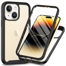  iPhone 15 Skal 360 Hybrid Defense Svart