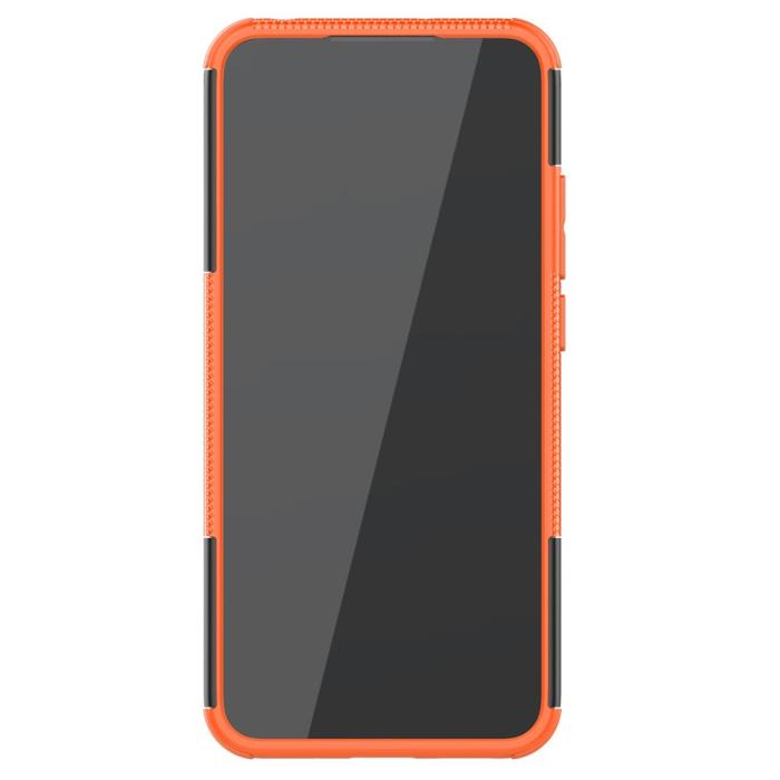Bild 5,  Xiaomi Redmi 9A - Stöttåligt Skal med Stöd - Orange