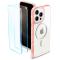 Spigen Spigen Cyrill iPhone 14 Pro Skal + 2-PACK Skärmskydd Glitter Rosé