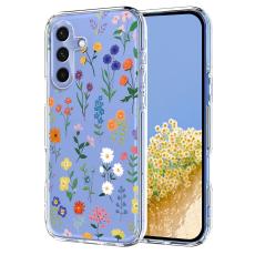  Samsung Galaxy A27 5G Skal TPU Blommor Pr&auml;stkragar