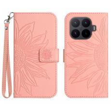  Xiaomi 17T Pro Fodral L&auml;der Solros Ljus Rosa
