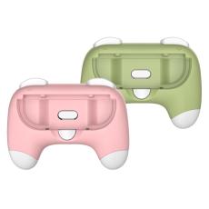 DOBE DOBE Nintendo Switch 2 st Joy-Con Grepp Rosa / Gr&ouml;n