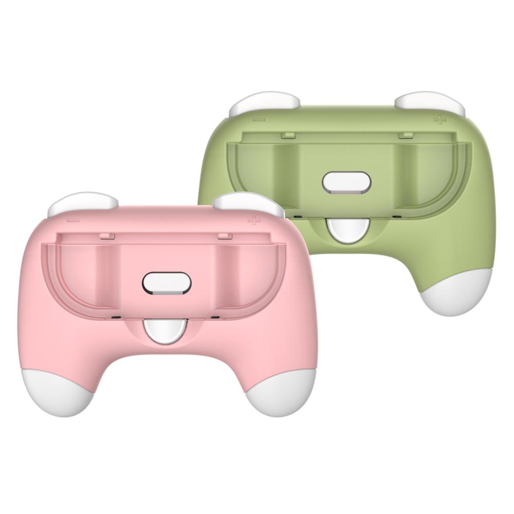 DOBE DOBE Nintendo Switch 2 st Joy-Con Grepp Rosa / Grön