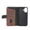 Gear Gear iPhone 16 Fodral MagSeries Läder Brun