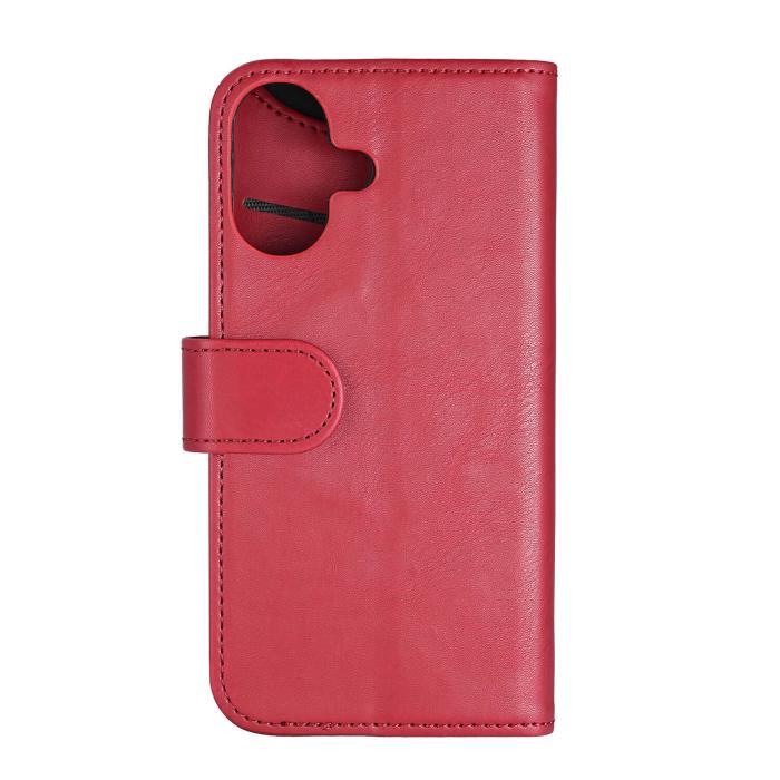 Bild 2, Gear Gear iPhone 16 Fodral MagSeries Läder Deep Red