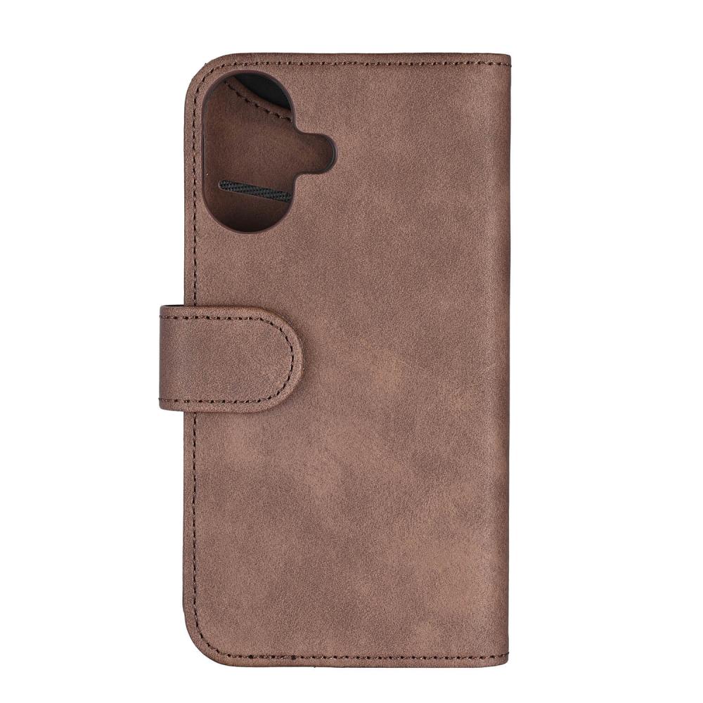 Gear Gear iPhone 16 Fodral MagSeries Läder Brun