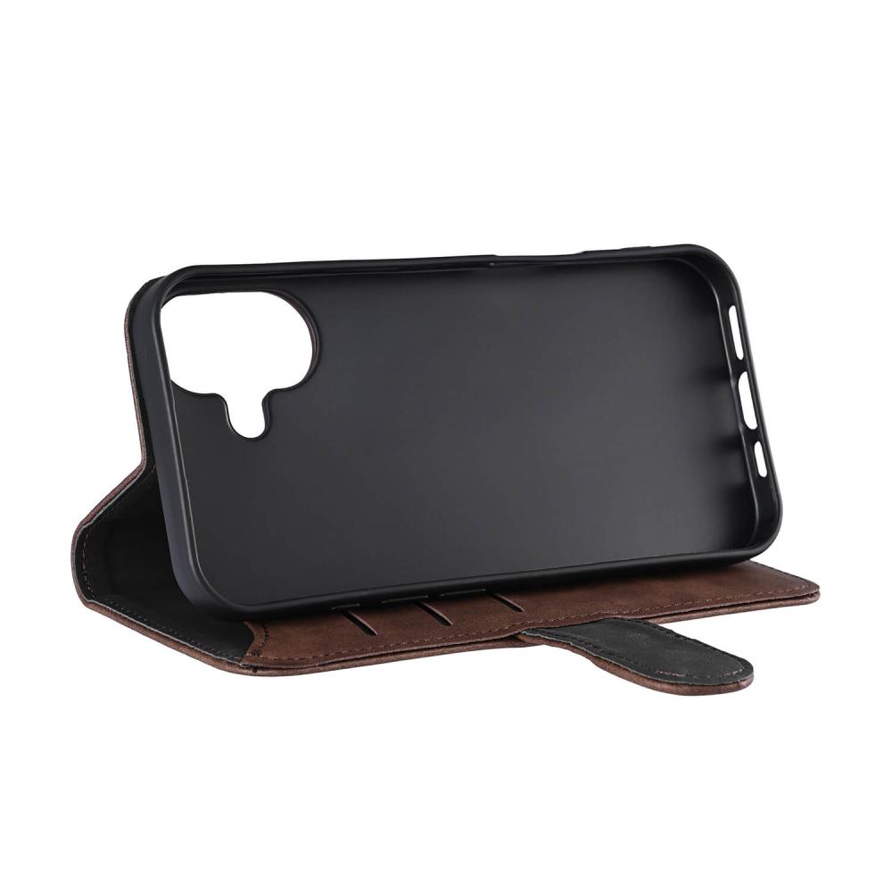 Gear Gear iPhone 16 Fodral MagSeries Läder Brun