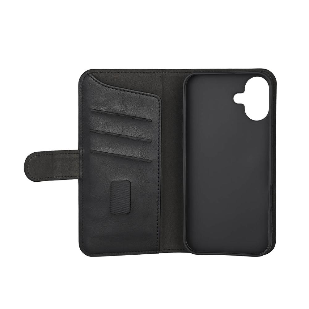 Gear Gear iPhone 16 Fodral MagSeries Läder Svart