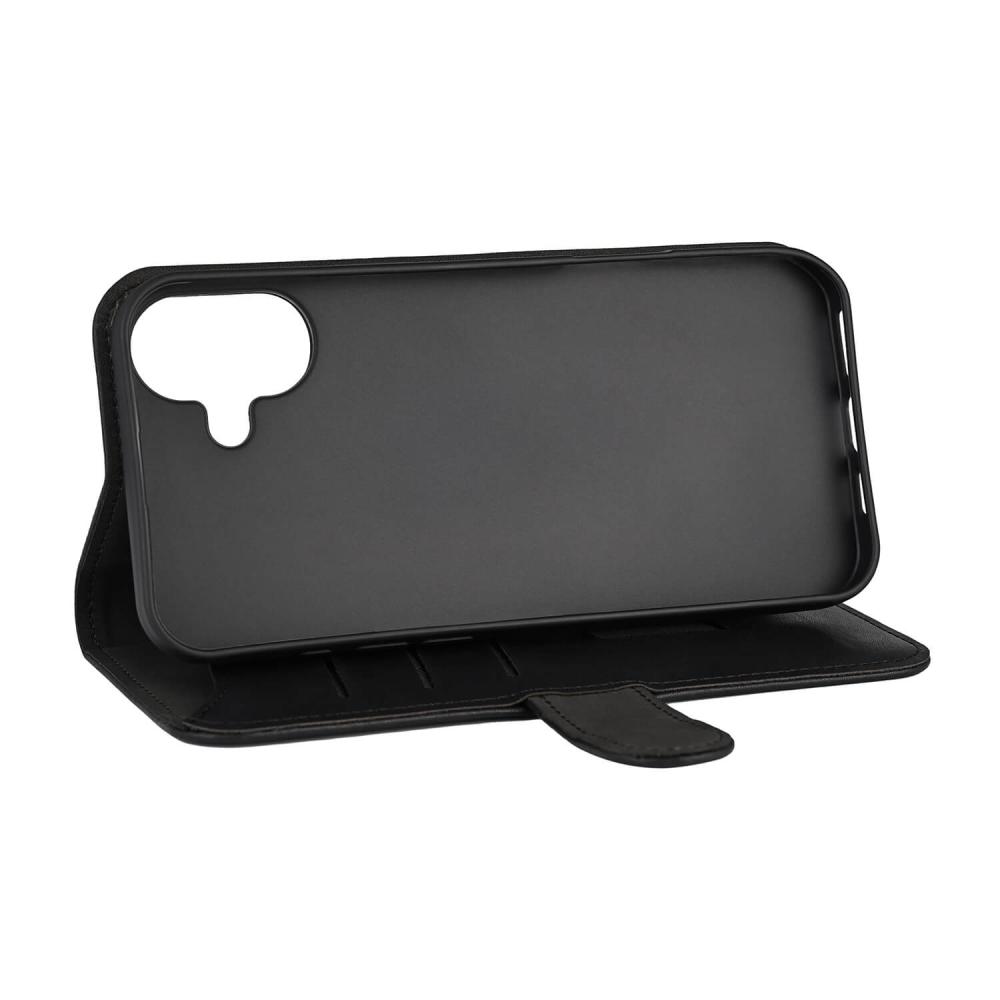 Gear Gear iPhone 16 Fodral MagSeries Läder Svart