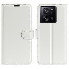 Xiaomi 13T / 13T Pro Fodral Litchi L&auml;der Vit