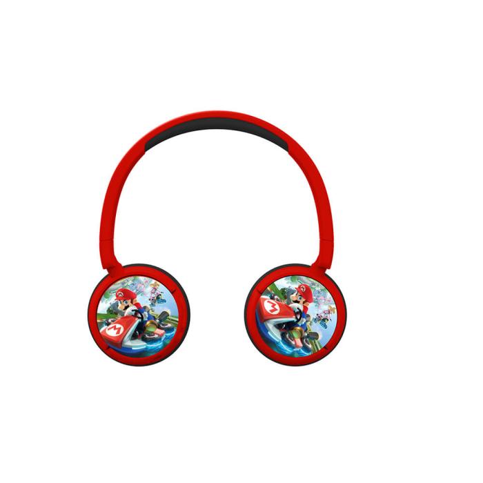 Bild 4, OTL Super Mario Hörlur On-Ear Junior Trådlös 85dB/95dB