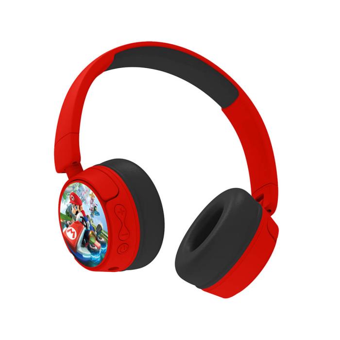 Bild 6, OTL Super Mario Hörlur On-Ear Junior Trådlös 85dB/95dB