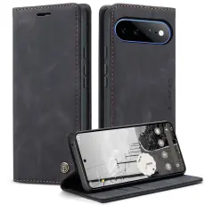 CASEME CASEME Google Pixel 11 Pro XL Fodral RFID L&auml;der Svart