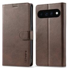 LC.IMEEKE LC.IMEEKE Google Pixel 11/11 Pro Fodral L&auml;der Brun