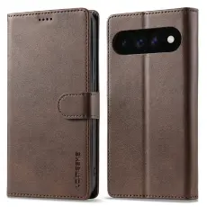 LC.IMEEKE LC.IMEEKE Google Pixel 11/11 Pro Fodral L&auml;der Brun