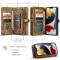 CASEME CASEME iPhone 13 Pro Max Fodral/Skal Magnet 2in1 Multifunktionell Brun