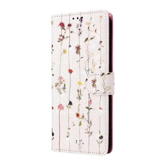 Bild 6,  Samsung Galaxy A07 Fodral RFID Läder Små Blommor