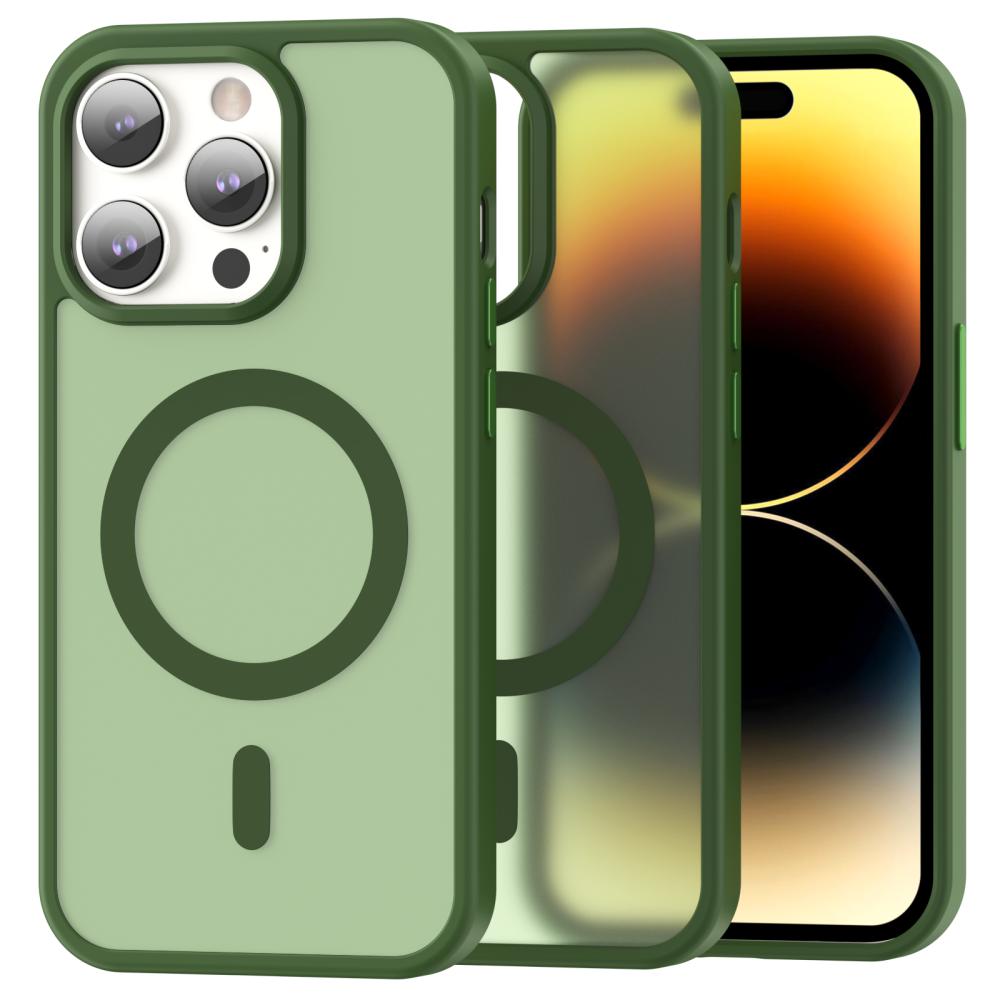 ColorPop ColorPop iPhone 14 Pro Max Skal CH MagSafe Matt Grön