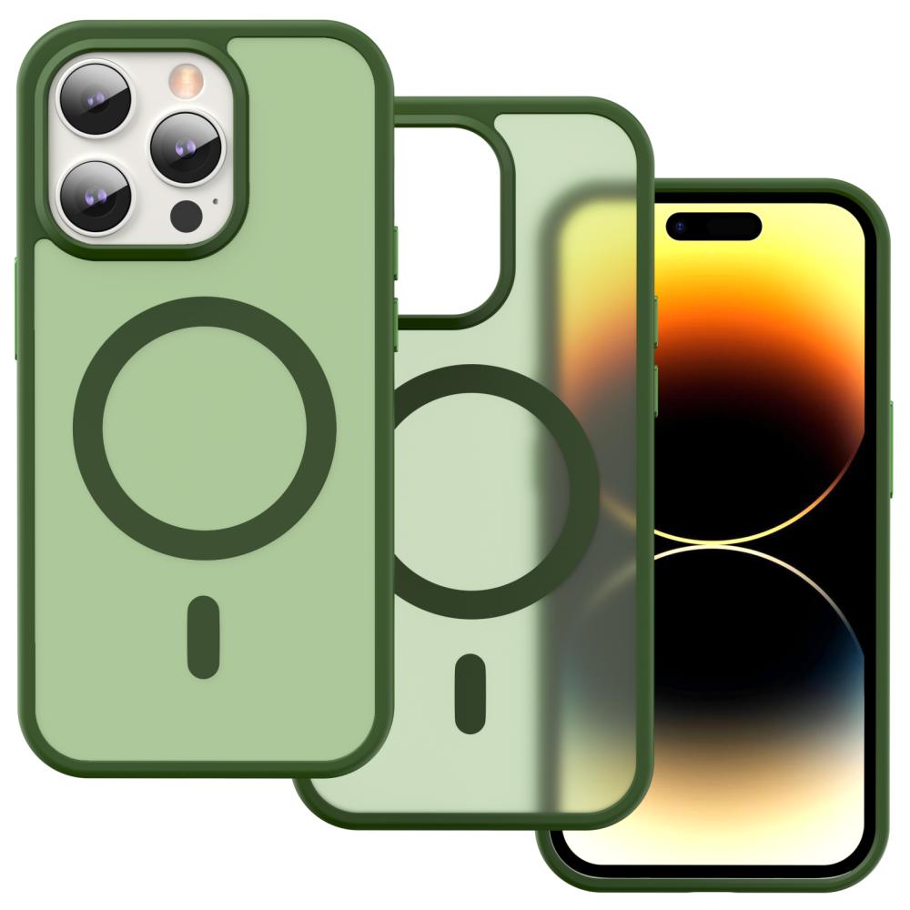 ColorPop ColorPop iPhone 14 Pro Max Skal CH MagSafe Matt Grön