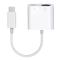  USB-C Till RJ45 / USB-C PD Adapter Vit