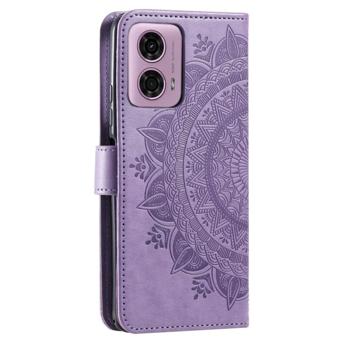 Bild 6,  Motorola Moto G04 4G/G24 4G Fodral Mandala Lila