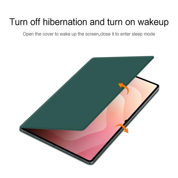 Bild 4,  Samsung Galaxy Tab S11 Ultra Fodral Magnetiskt Grön
