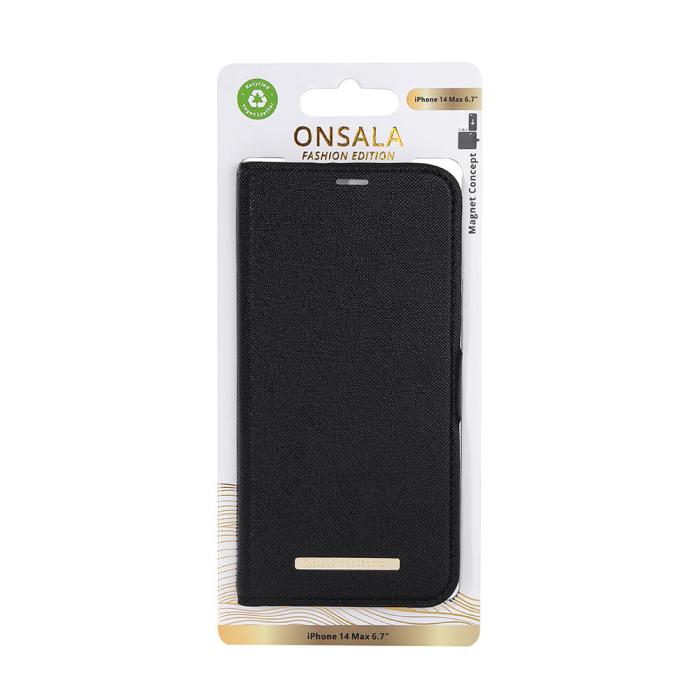 Bild 2, Onsala ONSALA iPhone 14 Plus Fodral ECO Midnight Black