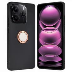  Xiaomi Redmi Note 14 4G Skal Ring Svart / Ros&eacute;guld