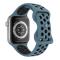 ColorPop Sportarmband Dual-Color Apple Watch 42/44/45/46/49 mm (S/M) Blå/Svart