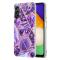  Samsung Galaxy A14 4G/5G Skal Marmor Mörk Lila