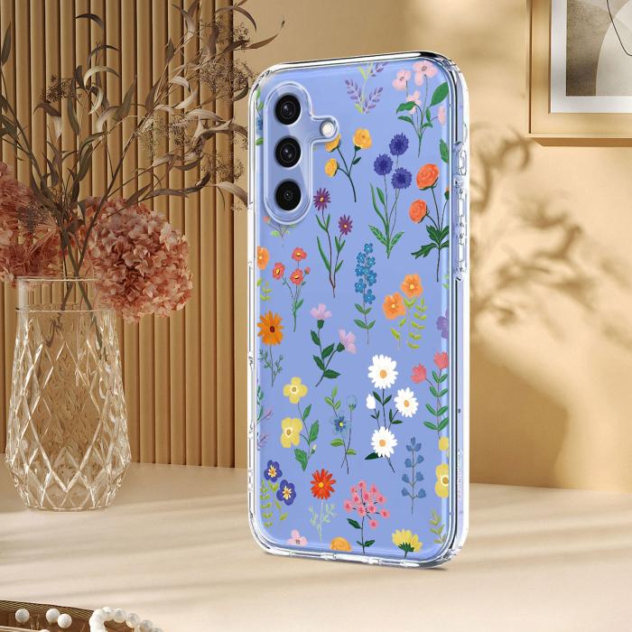 Bild 4,  Samsung Galaxy A27 5G Skal TPU Blommor Prästkragar