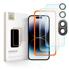 Tech-Protect Tech-Protect iPhone 16 3-PACK Sk&auml;rmskydd/Linsskydd