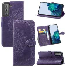  Samsung Galaxy S22 Fodral Mandala L&auml;der Lila
