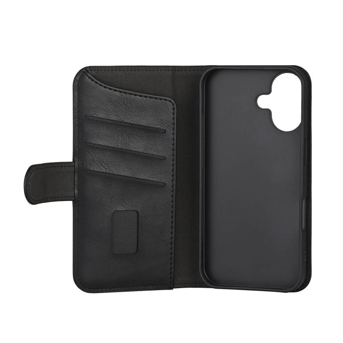 Bild 3, Gear Gear iPhone 16 Plus Fodral MagSeries Läder Svart