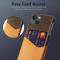  iPhone 15 Skal Med Kortfack Orange