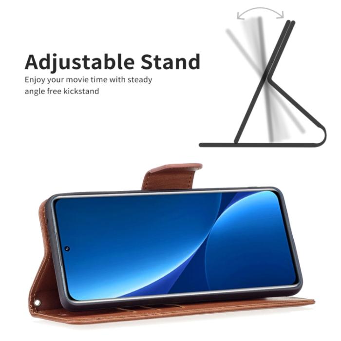 Bild 3,  Xiaomi 12 Pro Fodral Shark Solid Brun