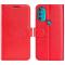  Motorola Moto G71 Fodral Crazy Horse Röd