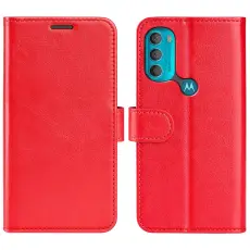  Motorola Moto G71 Fodral Crazy Horse R&ouml;d