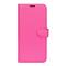  Xiaomi 14T Fodral Litchi Läder Rosa